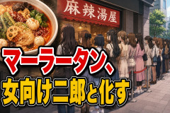 【朗報】マーラータン、女向け二郎と化す