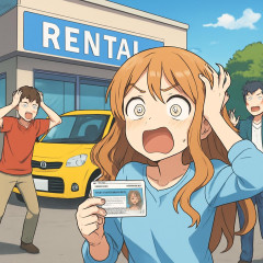 マイナ免許証、レンタカーを借りられない罠で観光客の発狂相次ぐ😂   |  これってこの企業が間抜けなんじゃないの？
