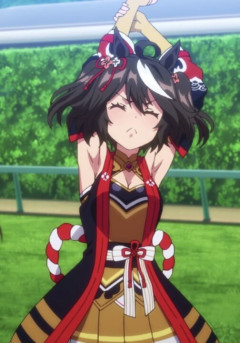 【ウマ娘】配慮で前は隠すが背中と腋は出すサイゲ