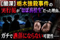 【闇深】栃木強殺事件の実行犯が“ほぼ高校生”だった理由、ガチで洒落にならない可能性……