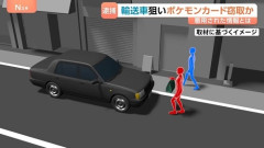 ポケモンカード輸送車からポケカ３４００万円相当を盗んだ日本人２名を逮捕