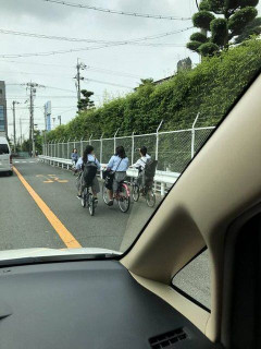 【画像】チャリカスJKさん、完全に無敵ｗｗｗｗｗｗｗｗｗｗｗｗ
