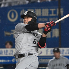ロッテ山口、今日5試合連続ホームラン達成すると05年李承燁以来