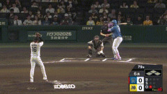 【阪神対日本ハム1回戦】日本ハム・レイエス、阪神・西から第9号先制ソロホームラン！！！！！！！！！！！！！！！
