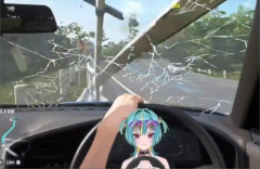 【動画】脇見運転の危険性を身をもって教えてくれるVTuberさん