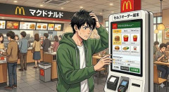 マクドナルド店頭の注文端末が使いにくいと物議　そう感じた事ある？