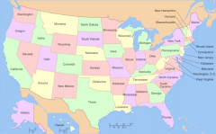 オマエらアメリカの州は五つくらいしか知らなそう