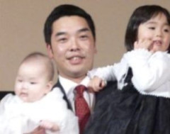【画像】阿部慎之助さんの嫁と娘、可愛い