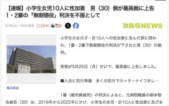 【悲報】小学生10人に性加害した男（30）が最高裁に上告「無期懲役？社会復帰してみんなを幸せにしたいのに！」