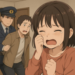 娘「児相に匿名相談したら勝手に警察に通報された。父が連れ去られるを見て私は泣き崩れた」