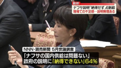 与党内「政府が『ナフサが足りない』と言えばパニックになる。影響も考えて発信している」