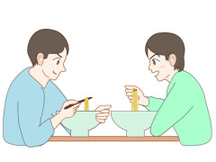 ラーメン一緒に食いに行くだけの人って友達って言える？