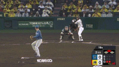 【阪神対日本ハム1回戦】阪神、２回裏２アウト二塁から坂本誠志郎のタイムリーで１点先制！！！！！！！！！！！！！