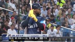西武打線つながる！カナリオの先制タイムリー！