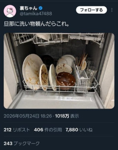 【画像】陰、食器が洗えない