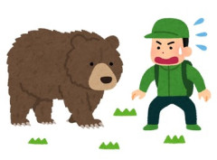 【超絶ピンチ】帰って居間の障子を開けたら……… 熊 が い た 。そして居間には寝てる姉の子が……