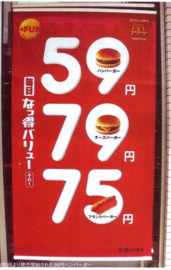 昔は信じられない位安かった物