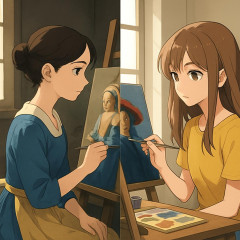 フェルメールとかって何が凄いの？ 今の人のがうまくない？   |  こういうのでないと絵のすごさが分からない俺はメクラ