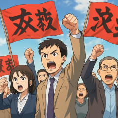 全日本教職員組合（全教）「文科省横暴！『中立』は我々が定義する！政府政権許すまじ！」