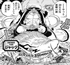 ワンピースのジャックさんwww