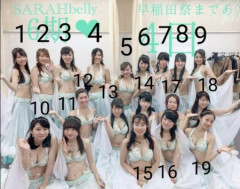 【画像】お前らこの中だったらどの娘と添い寝できる？