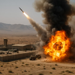 イラン、米軍基地を攻撃   #速報