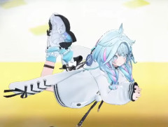 【ホロライブ】すうちゃん、寝そべってゲームする姿があまりに女児すぎる