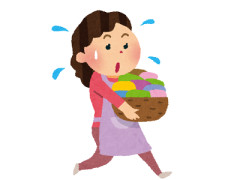 家事育児が、私負担になっている