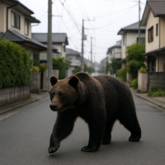 東京が「クマのホットスポット」になるのか… 住宅街近くに出没した「八王子の衝撃」で警戒レベルが急上昇   #🐻