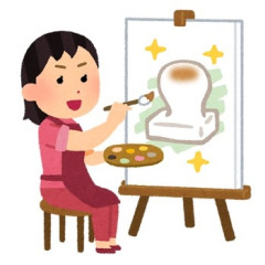 【毒親】2年間かけて描いてる大きな絵がある。もうすぐ完成ってとこまで来たんで一生懸命描いてたら、父に「何してるの?」と聞かれ、「もうちょっとで完成だから…」と