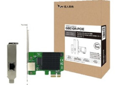 10GBase-T　RTL8127AT実装の省電力型LANカード　玄人志向からも登場