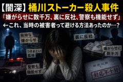【闇深】桶川ストーカー殺人事件「嫌がらせに数千万、裏に反社、警察も機能せず」←これ、当時の被害者って避ける方法あったのか…？