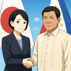 東京新聞「高市首相とフィリピン大統領の接近が中国を刺激する恐れ」
