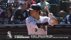 村上宗隆　打率.242  20本塁打 41打点 OPS.947