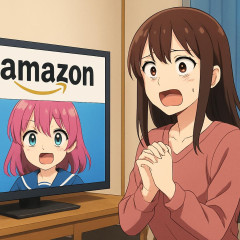 米アマゾン、AIアニメ配信へ 日本のアニメ全滅へｗｗｗ 文化庁さん5000億が無駄になります   |  ネトフリの時もさんざん黒船とか煽りまくってたよね
