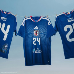 【画像】アディダスがAdoコラボのサッカー日本代表ユニフォームを発売キターｗｗｗｗｗｗｗ