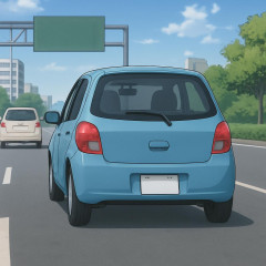 見たら距離を取る車のナンバーは？