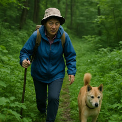 山菜採りに向かった女性（58）が行方不明 飼い犬も戻らず 大町市   #長野
