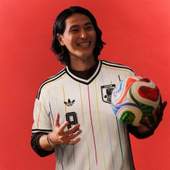 【画像】今回の日本代表ユニ…イケメンが着るとオシャレになるｗｗｗｗｗｗ