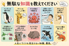 無駄な知識を教えてください