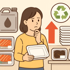 ナフサ不足で6月から食品トレー値上げ 「リサイクル活用で支えに」   |  わたしはまったく心配していません
