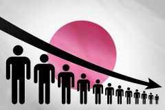 【悲報】日本、信じられないくらい衰退。5年で人口300万人減少、東京と沖縄以外はすべて人口減少してしまうwww