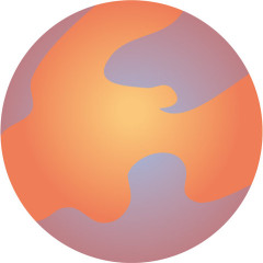 【画像】火星が地球と同じように海に覆われていたらこんな感じらしいｗｗｗｗｗｗｗｗｗｗｗｗｗｗｗｗ