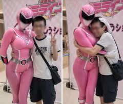 【画像】最近のヒーロー戦隊のピンクさん、普通に可愛くてお胸じゃんと話題😲