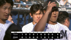 5月30日　ロッテ３－４阪神　先発唐川が5回4失点、安田と西川に一発が飛び出し終盤1点差まで詰め寄るも惜敗し連敗
