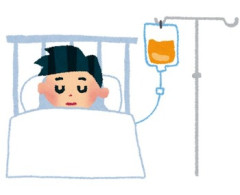 ほお骨骨折手術のため入院。隣のベッドには20歳後半の奴が入ってきた。末期の胃がんで余命半年と宣告を受けていた。バカンス気分の俺の隣で奴は…