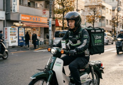 【悲報】福岡のウーバーイーツ配達員ワイ、バイクで3時間回って時給５０円
