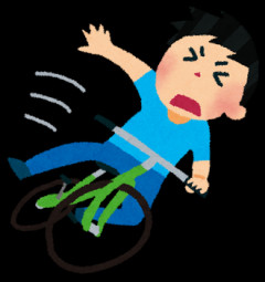 【危ない】左走行で自転車こいでたら、前から右走行で向かって来た自転車にぶつかった。左走行で走って欲しい