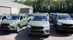 オランダ国防省、トヨタピックアップトラック「ハイラックス」60両をウクライナ軍無人システム部隊に譲渡！