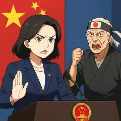 中国外交部、日本の右翼勢力に「新型軍国主義」の道を暴走するなと警告   |  ※日本には軍はありません